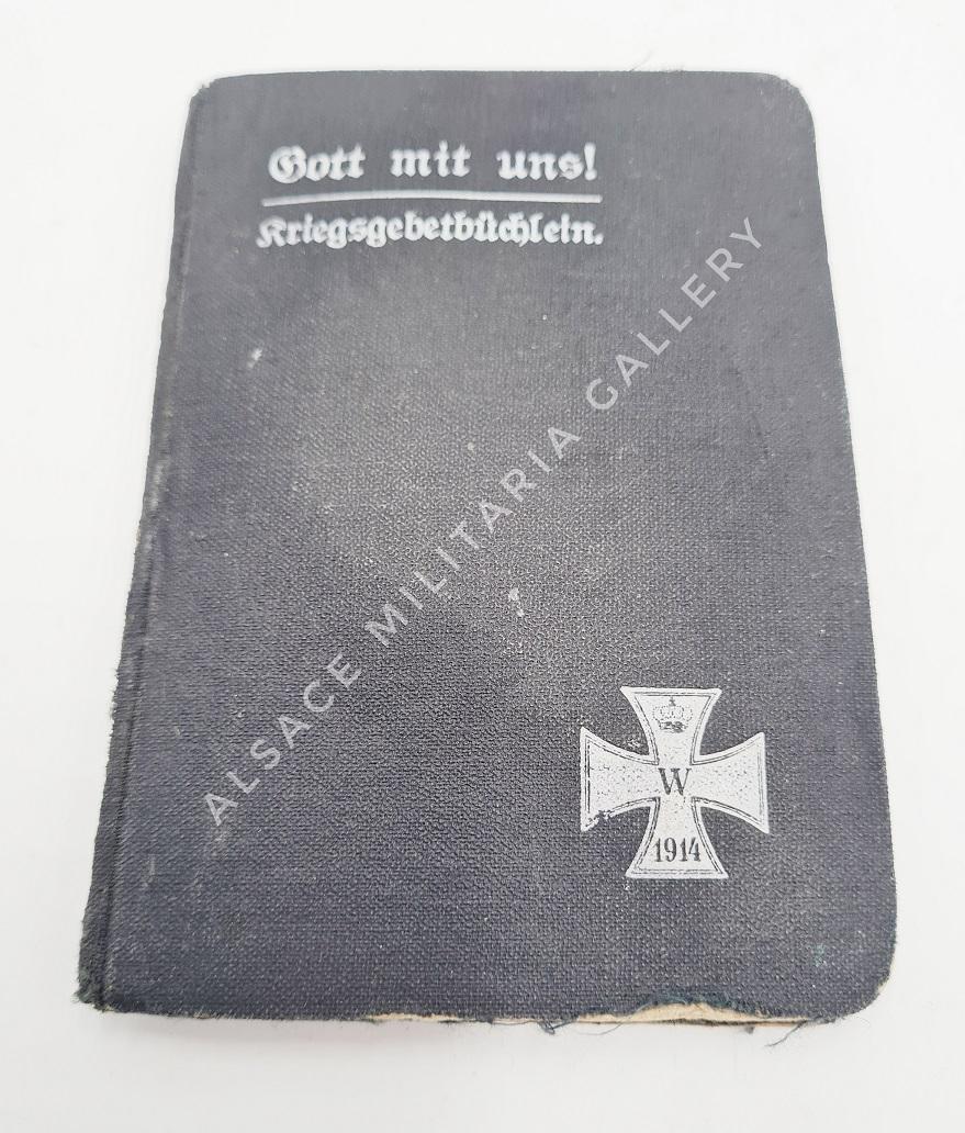 militaria : Livret de prière allemand W1  A0603