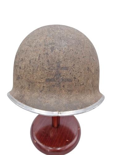 militaria : COQUE US 1er Armée  CROIX DE LORRAINE