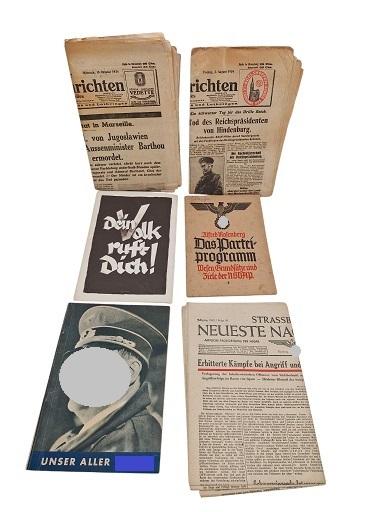 militaria : LOTS DOCUMENTS ALLEMAND W2