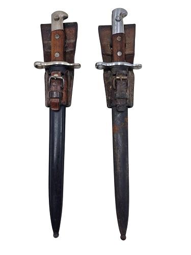 militaria : LOTS BAIONNETTE SUISSE
