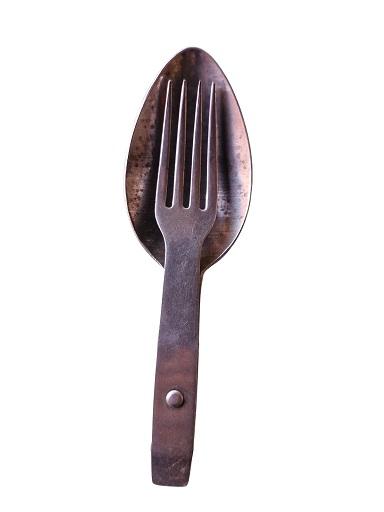 militaria : KIT CUILLERE + FOURCHETTE ALLEMANDE W2