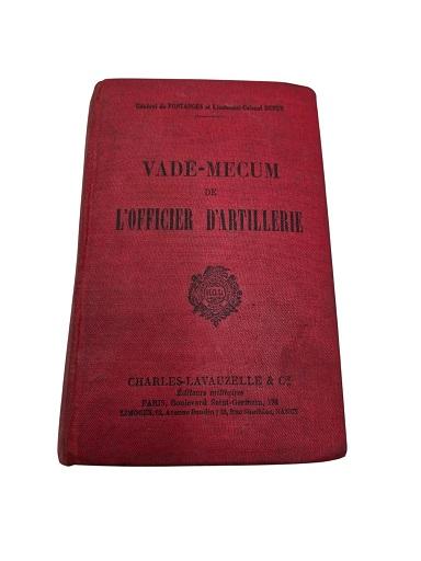 militaria : LIVRE L'OFFICIER D'ARTILLERIE NOMINATIF 1940
